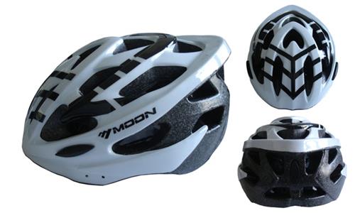 ACRA CSH30B-M bílá cyklistická helma vel.M (55-58cm) 