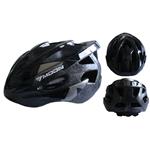ACRA CSH30CRN-L čierna cyklistická prilba veľkosť L (58-61cm)
