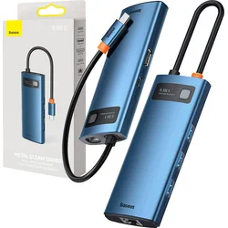 Adaptér 6in Baseus Hub1 USB-C na 3x USB 3.0 + HDMI + USB-C PD 4K HD