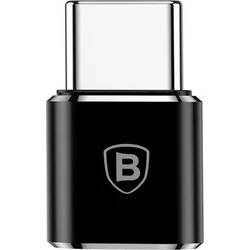 Adaptér Baseus microUSB na USB-C čierny