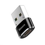 Adaptér Baseus USB samec na USB-C samica 3A, čierny