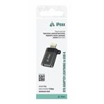 ADAPTÉR iPEAX OTG LIGHTNING / USB-A (samica) ČIERNY