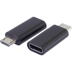 Adaptér PremiumCord USB-C samica - USB 2.0 Micro-B/samec