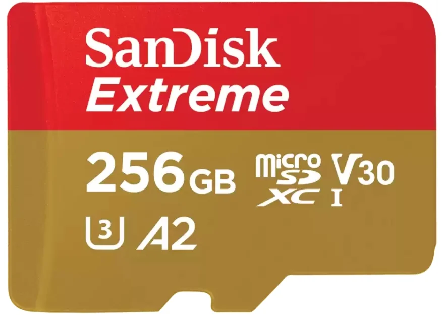 Adaptér SanDisk Extreme microSDXC 256GB 190MB/s UHS-I U3 Class 10