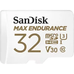 Adaptér SanDisk Max Endurance microSDHC 32GB 100MB/s UHS-I U3 Class 10