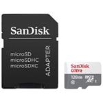Adaptér SanDisk Ultra microSDXC 128GB 100MB/s UHS-I U1 Class 10