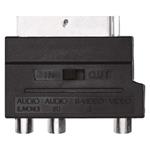 Adaptér SCART na 3x CINCH SVHS