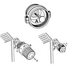Adaptér ventilu Homematic IP Oventrop