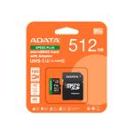 ADATA 512GB MicroSDXC UHS-I U3 V30 + adaptér