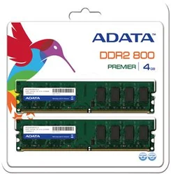 Adata DDR2 4GB (Kit 2x2GB) 800MHz CL5 - ROZBALENO