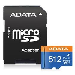 ADATA microSDXC 512 GB UHS-I U1 / Class 10/+ adaptér