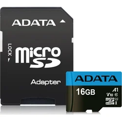 ADATA Premier microSDHC 16GB UHS-I Class10 A1 85/10MB/s + SD adaptér