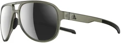 ADIDAS Eyewear PACYR - olive matt - chrome mirror