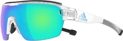 ADIDAS Eyewear ZONYK AERO PRO - Crystal shiny - Blue mirror, vel.S