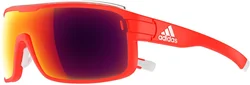 ADIDAS Eyewear ZONYK PRO - Solar red - Red mirror, vel.S