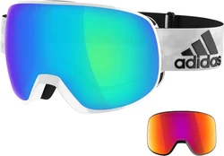 adidas Sport eyewear PROGRESSOR PRO PACK - White shiny - spherical + cylindrical