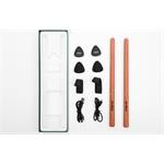 AeroBand Smart Bubnovací Paličky PocketDrum 2 KIT + senzor na nohu barva dřevo