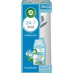 Air Wick Automatický Spray komplet Pure Svěží vánek 250 ml 5997321757940 - Drogerie - Osvěžovače