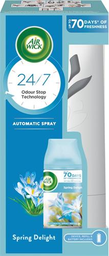 Air Wick Automatický Spray komplet Pure Svieža vánok 250 ml 5997321757940