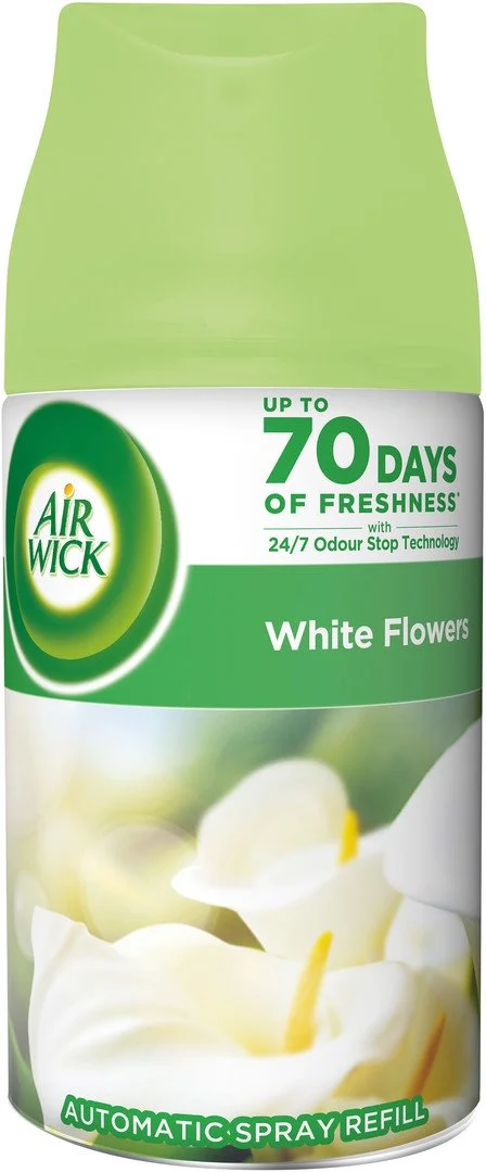 Air Wick náplň do spreja do auta Biele kvety frézie 250 ml