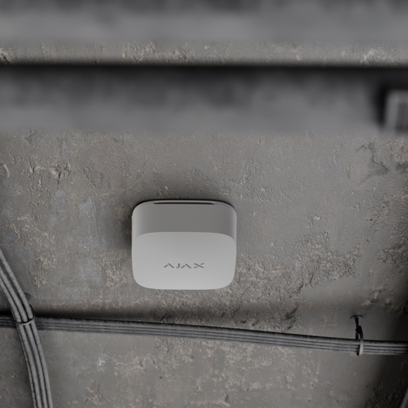 Ajax LifeQuality (8EU) bílý - Inteligentní sensor kvality ovzduší