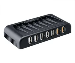 AKASA Connect 7 FC, 5x USB 2.0/ 2x nabíjecí USB port