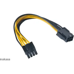 AKASA kabel AK-CB051 redukce PCIe na ATX12V 15cm