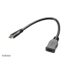 AKASA kabel HDMI- mini HDMI 25cm