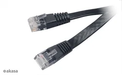 AKASA kabel PROSLIM 6patch network ethernet, 1m