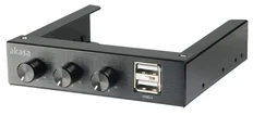 AKASA kontrolní panel AK-FC-06BKV2, černý