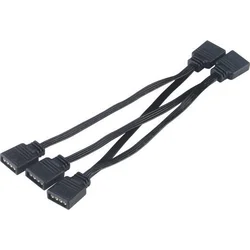 AKASA multiplikátor 4v1 pro RGB LED pásky