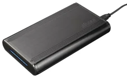 AKASA Noir S 3.5" SATA, USB 3.0, Al, hliníkový