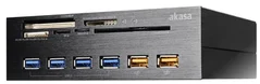 AKASA přední panel InterConnect EX černý