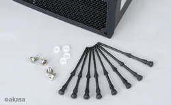 AKASA protihlukový kit AK-MX002, redukce vibrací PSU a ventilátorů