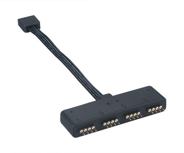 AKASA RGB LED Splitter AK-CBLD02-10BK