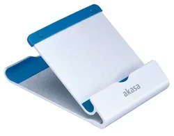AKASA stojan na tablet AK-NC053-BL hliníkový, strieborný/modrý