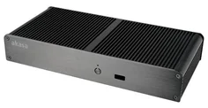 AKASA Tesla T, mini ITX/ NUC/ 2.5" pozice pro HDD/ 1x USB 3.0/ 2x serial port/ bez zdroje/ černý