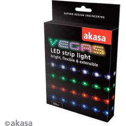 AKASA Vegas LED pásek, 15xLED,12V, 60cm, červená