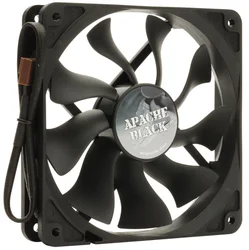 AKASA ventilátor APACHE AK-FN058 12cm, Hydro-dynamické ložisko, reg. PWM,čierny