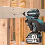 Aku MAKITA DTD158Z rázový skrutkovač 1/4" Li-ion LXT 18V, bez batérie Z