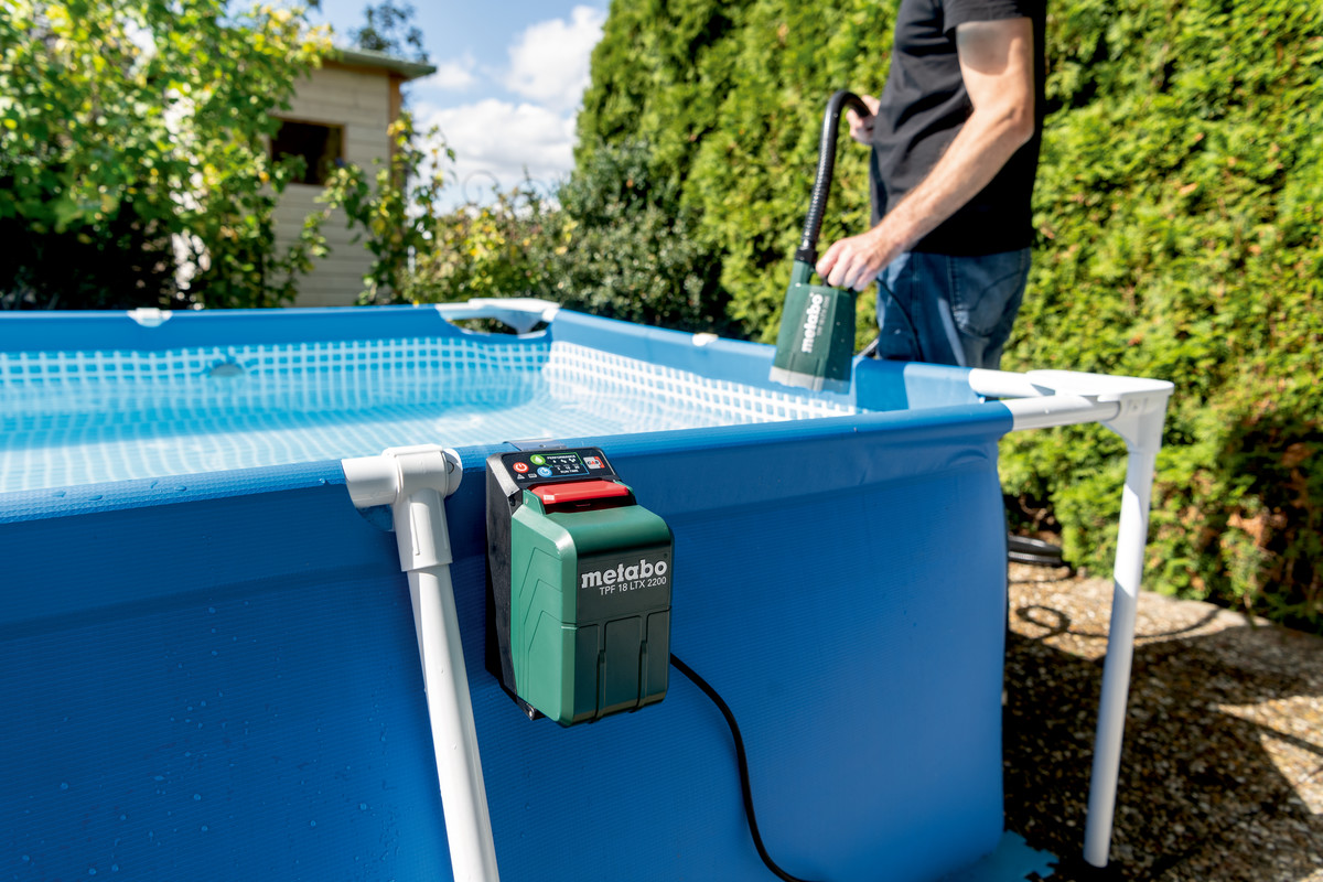 Akumulátorové ponorné čerpadlo METABO TPF 18 LTX 2200 (601729850)
