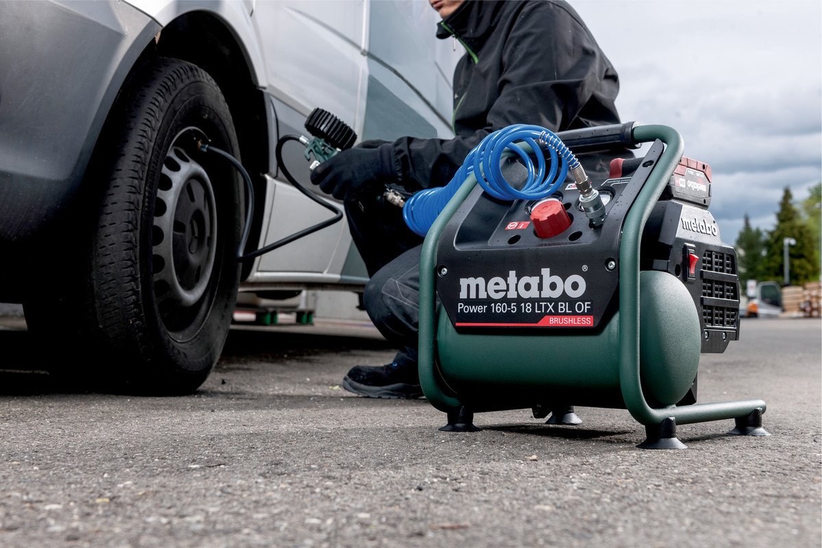 Akumulátorový kompresor METABO Power 160-5 18 LTX BL OF (601521850)