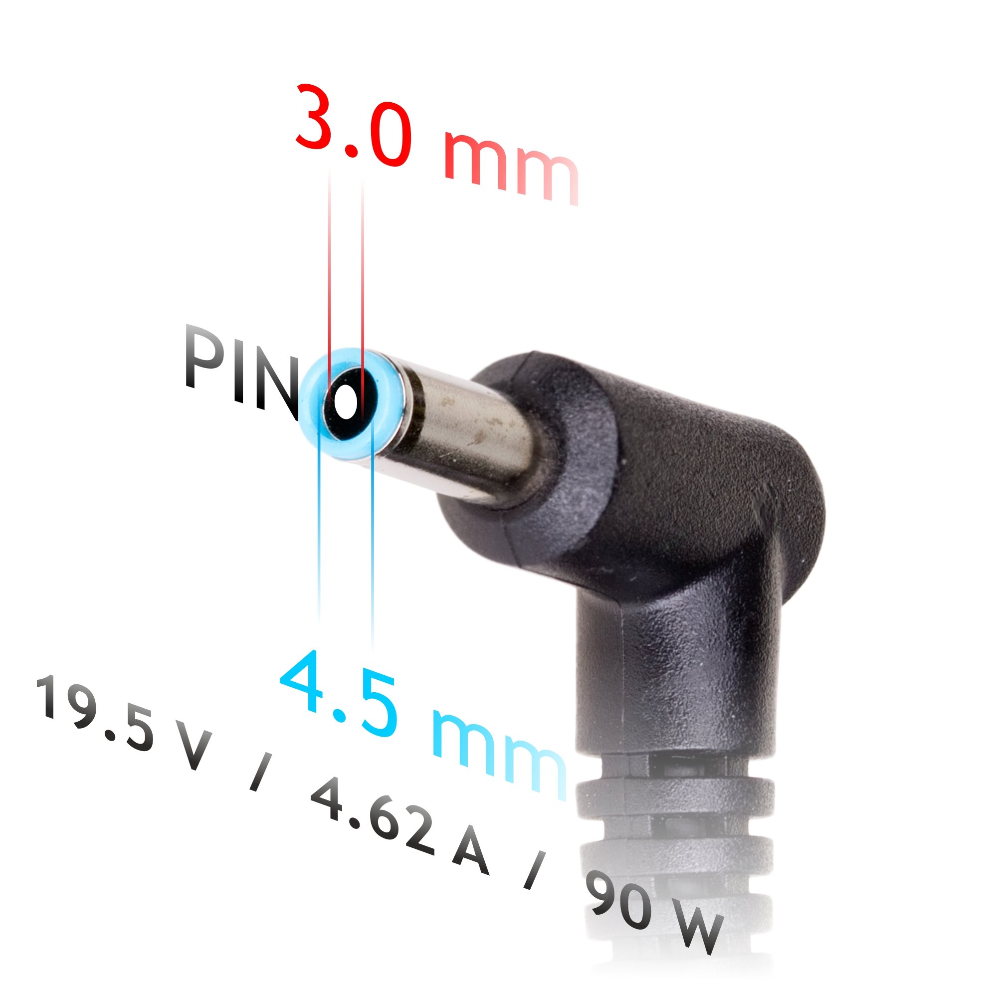 Akyga AK-ND-26 19.5V/4.62A 90W 4.5x3.0 mm + pin