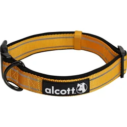 Alcott reflexný obojok pre psov, Adventure, oranžový, veľkosť S
