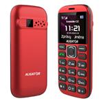 ALIGATOR A720 4G Senior červeno-černý + stolní nabíječka