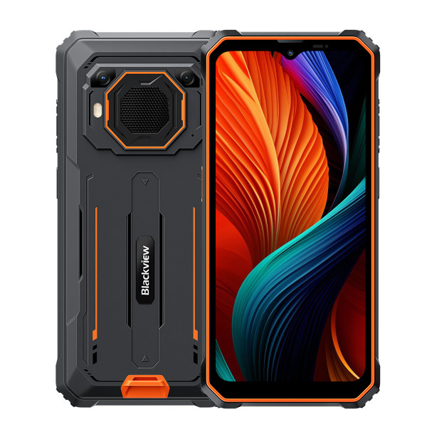 Aligator Blackview BV6200 8+256 GB čierno-oranžový