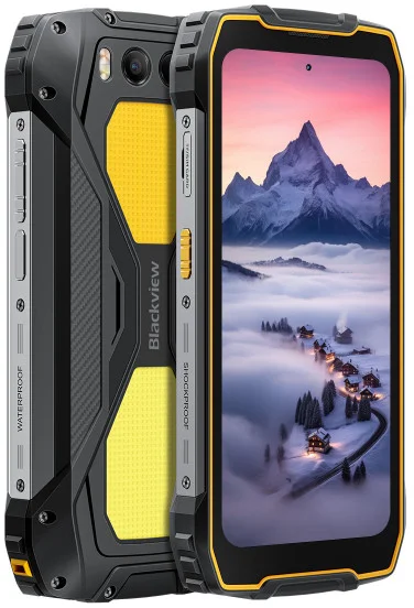 Aligator Blackview BV7300 6+256 GB čierna a žltá