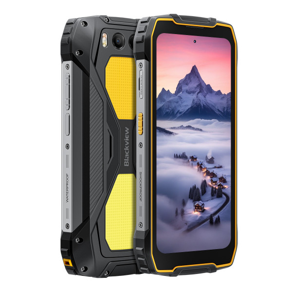 Aligator Blackview BV7300 6+256 GB čierna a žltá