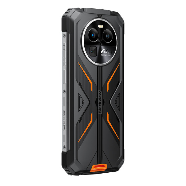 Aligator Blackview BV8100 8+256 GB čierno-oranžový