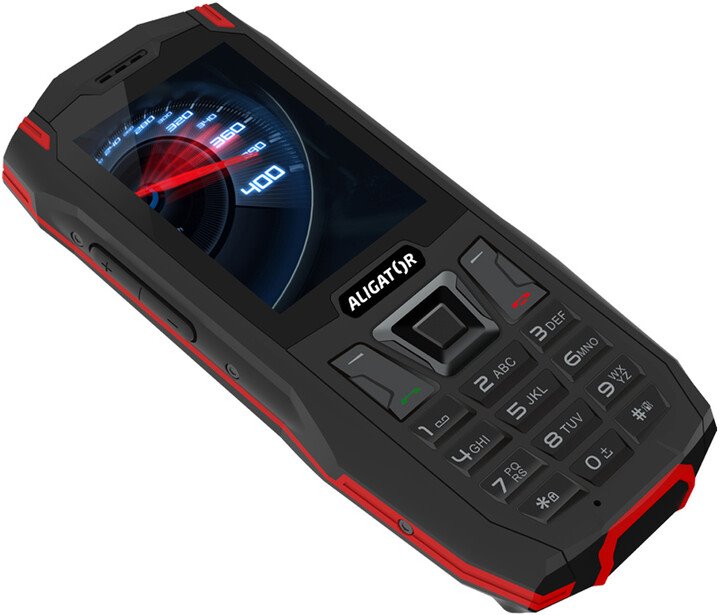 ALIGATOR K50 eXtremo (4G/LTE) černo-červený